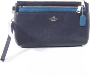 Coach Pre-owned Pre-owned Leather handbags Blauw Dames