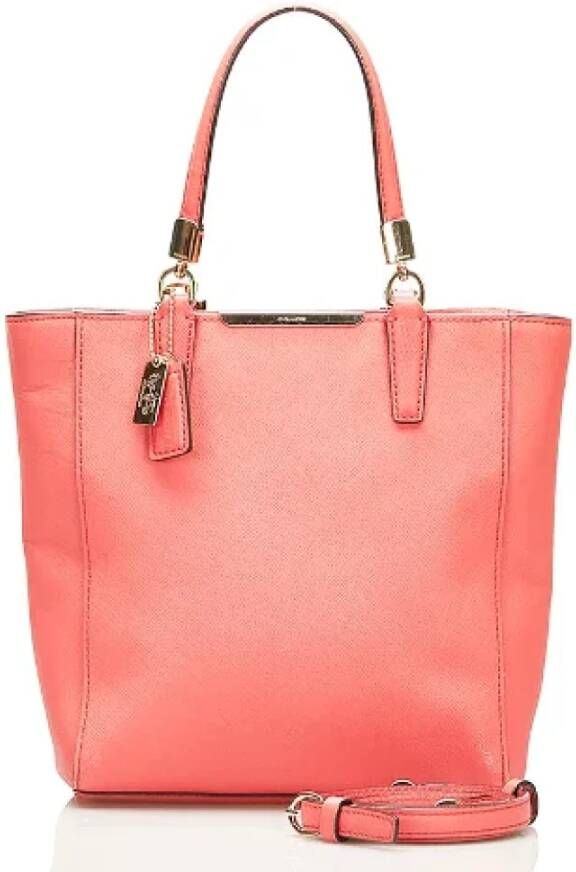 Coach Pre-owned Leather handbags Roze Dames