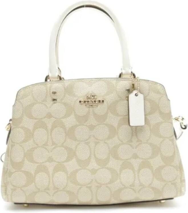 Coach Pre-owned Pre-owned Leather handbags Wit Dames