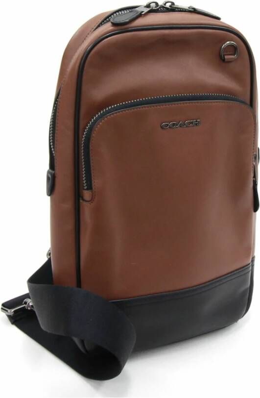 Coach Pre-owned Pre-owned Shoulder Bags Bruin Heren