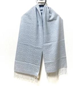 Coach Pre-owned Pre-owned Wool scarves Blauw Dames