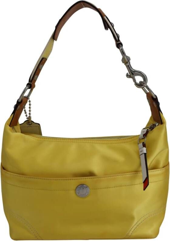 Coach Pre-owned Shoulder Bags Yellow Dames