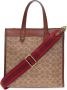 Coach Totes Signature Carriage Coated Canvas Field Tote in bruin - Thumbnail 4