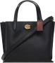Coach Totes Polished Pebble Leather Willow Tote 24 in zwart - Thumbnail 1