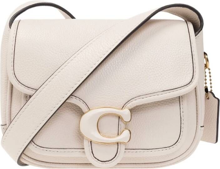 Coach Crossbody bags Polished Pebble Tabby Messenger 19 in crème