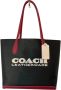 Coach Totes Colorblock Leather Kia Tote in rood - Thumbnail 2