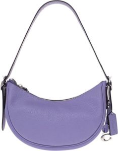 Coach Hobo bags Soft Pebble Leather Luna Shoulder Bag in purple
