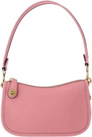 Coach Hobo bags The Originals Glovetanned Leather Swinger 20 in poeder roze