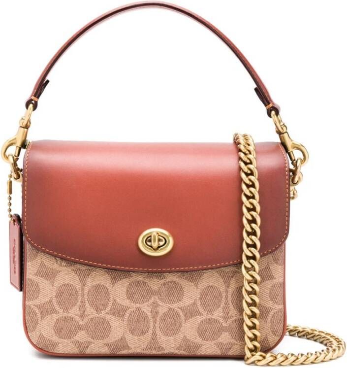 Coach Stijlvolle Cassy Crossbody Tas 19 Bruin Dames