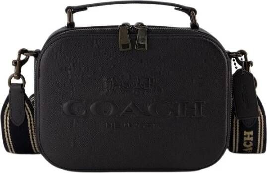 Coach Crossbody bags Top Handle Crossbody In Crossgrain Leather in zwart