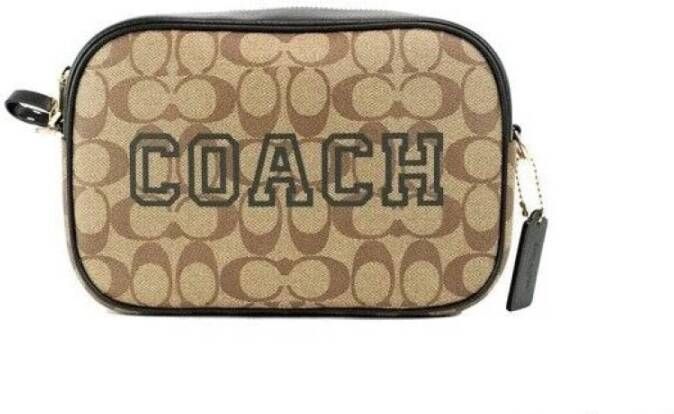 Coach Varsity Signature Groene Cameratas Bruin Dames