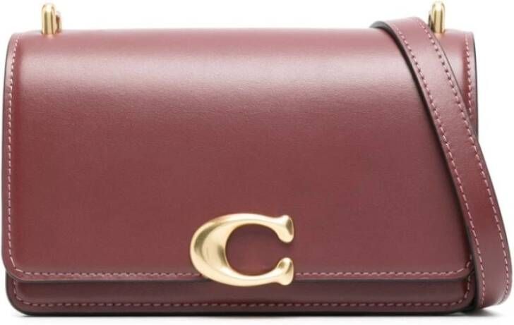Coach Crossbody bags Luxe Refined Calf Leather Bandit Crossbody in rood