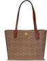 Coach Totes Coated Canvas Signature Willow Tote in bruin - Thumbnail 5