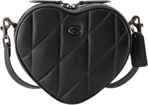 Coach Crossbody bags Quilted Leather Heart Crossbody in zwart