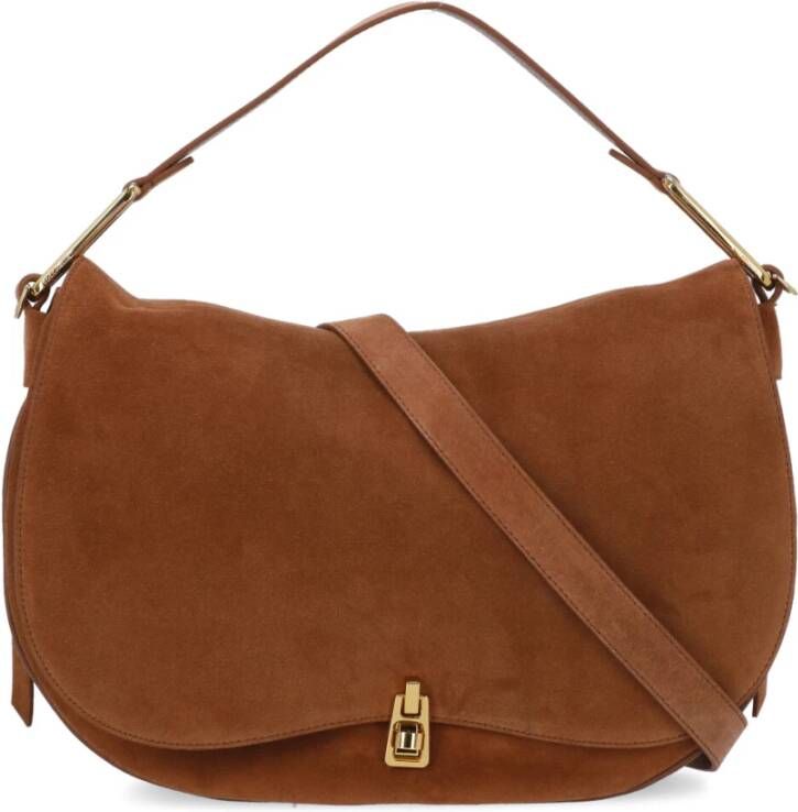 Coccinelle Totes Magie Suede in bruin