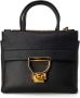 Coccinelle Elegante Zwarte Leren Handtas met Veelzijdige Banden Black Dames - Thumbnail 8