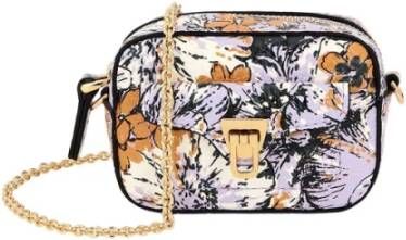 Coccinelle Beat Flower Micro Tas Paars Dames
