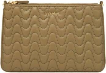 Coccinelle Beste crossbody tas wiskunde Groen Dames