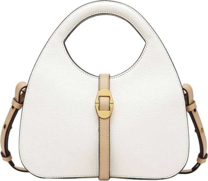 Coccinelle Bicolor Kleine Tas Wit Dames