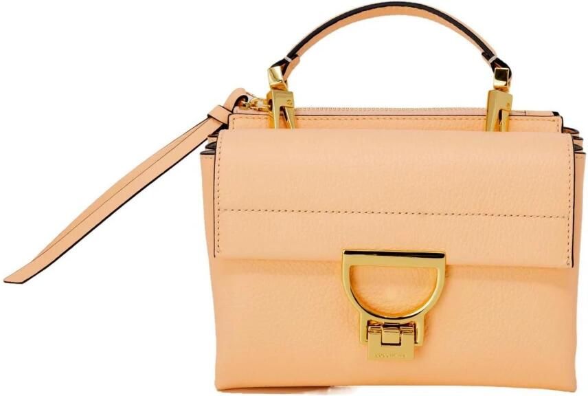 Coccinelle Iconische Metalen Sluiting Crossbody Tas Orange Dames - Foto 5