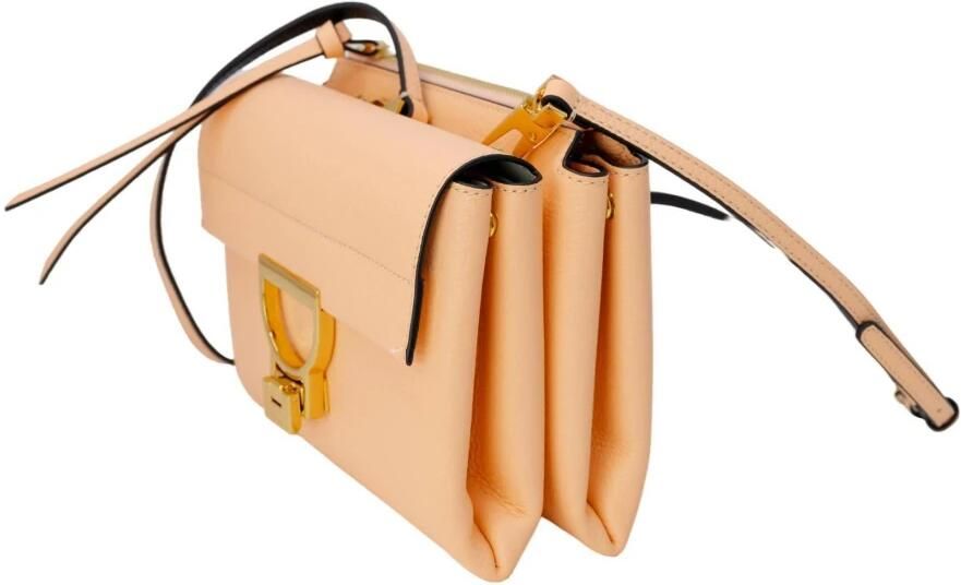 Coccinelle Iconische Metalen Sluiting Crossbody Tas Orange Dames - Foto 2