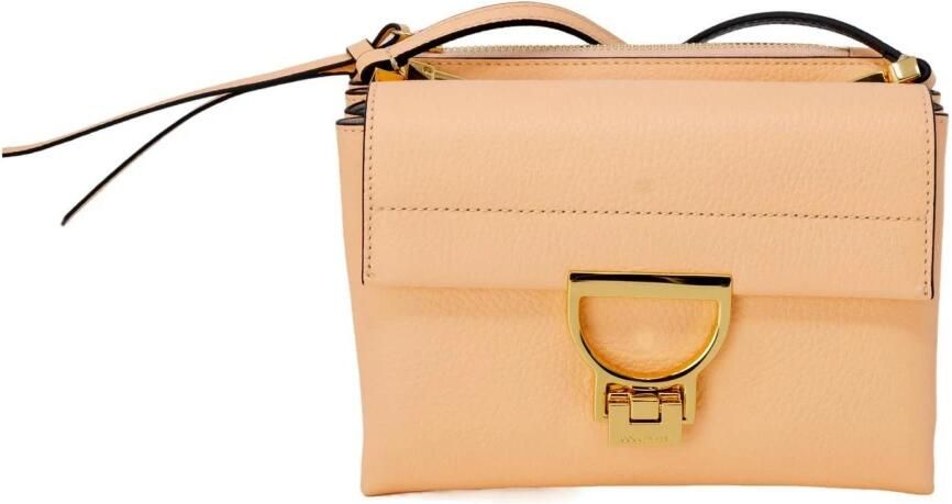 Coccinelle Iconische Metalen Sluiting Crossbody Tas Orange Dames - Foto 4