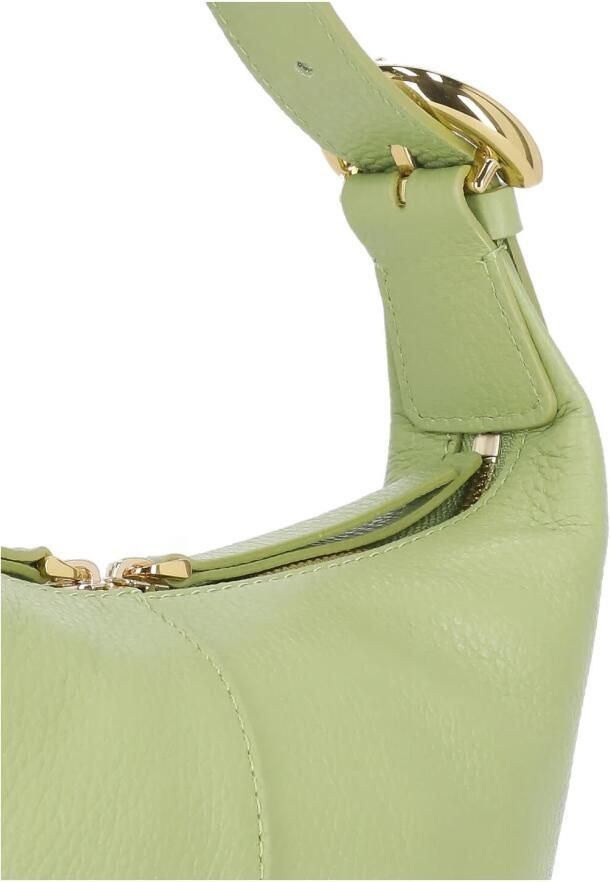 Coccinelle Groene gedeconstrueerde schoudertas met ovaal gesp Green Dames - Foto 2