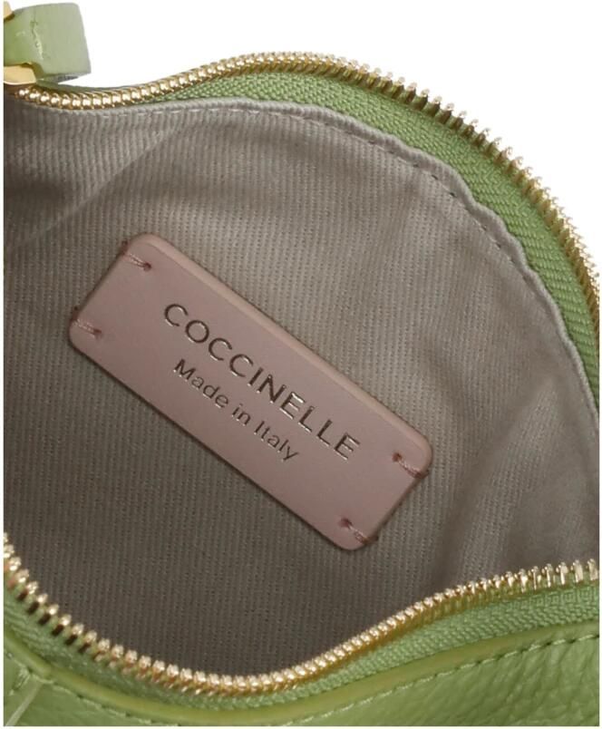 Coccinelle Groene gedeconstrueerde schoudertas met ovaal gesp Green Dames - Foto 3