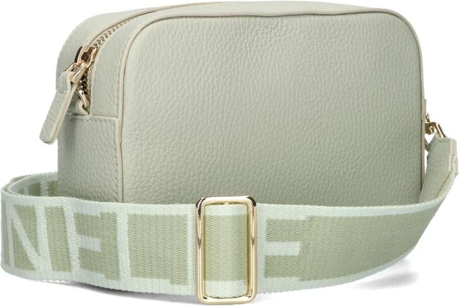 Coccinelle Groene Leren Schoudertas met Verstelbare Band Green Dames