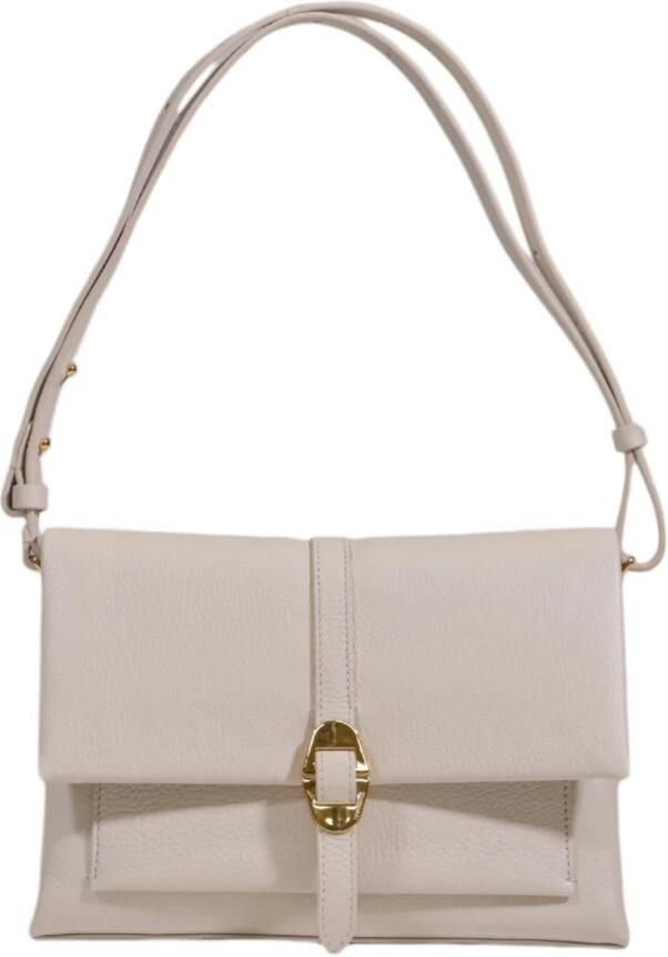 Coccinelle Witte Leren Handtas Dames Tassen Collectie White Dames