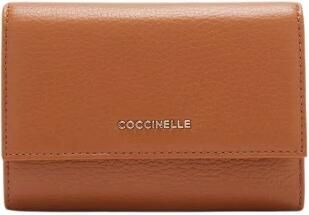 Coccinelle Metallic Flap Portemonnee Brown Dames - Foto 2