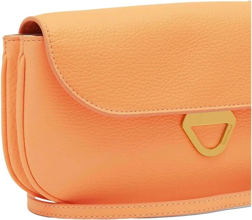 Coccinelle Oranje Leren Handtas met Strak Ontwerp Orange Dames - Foto 2
