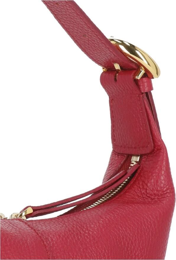 Coccinelle Rode leren handtas met verstelbare handvat Red Dames - Foto 3