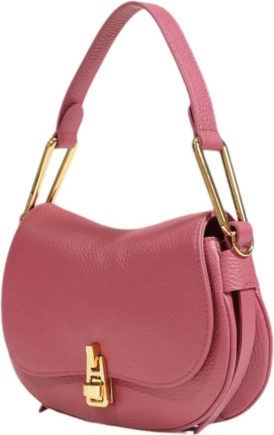 Coccinelle Stijlvolle leren handtas voor vrouwen Pink Dames - Foto 3