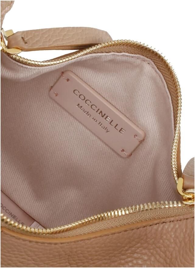 Coccinelle Roze Leren Handtas met Verstelbaar Handvat Pink Dames - Foto 2
