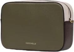 Coccinelle Tricolor Schoudertas Herfst Winter Collectie Green Dames - Foto 6