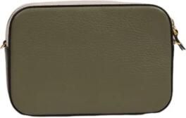 Coccinelle Tricolor Schoudertas Herfst Winter Collectie Green Dames - Foto 4