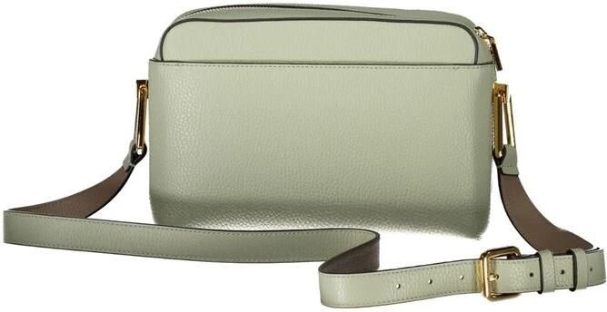 Coccinelle Verstelbare Schoudertas Contrast Details Rits Draaisluiting Green Dames - Foto 2