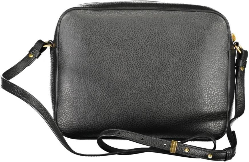 Coccinelle Zwarte leren schoudertas met iconisch logo Black Dames - Foto 4