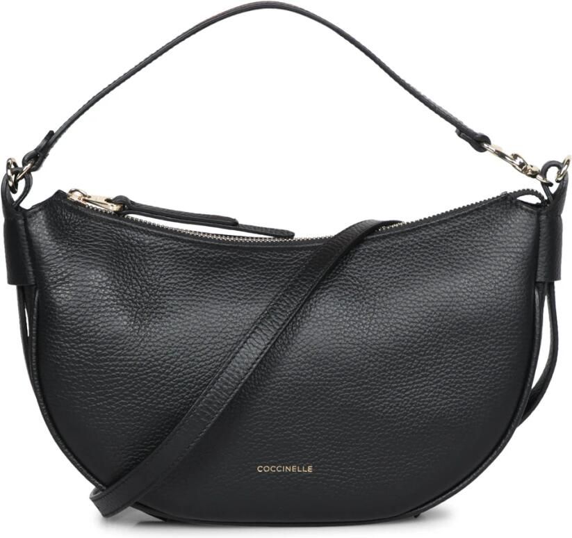 Coccinelle Tas HANDBAG GRAINED LEATHER NOIR E1 SHA 13 03 01 - Foto 8