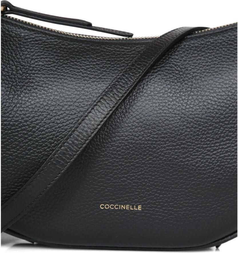 Coccinelle Tas HANDBAG GRAINED LEATHER NOIR E1 SHA 13 03 01 - Foto 5