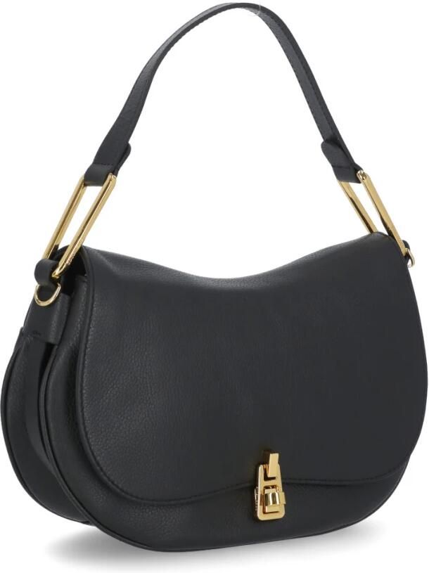 Coccinelle Handtas van generfd leer maat L30 5xH18xP8 Black Dames - Foto 4
