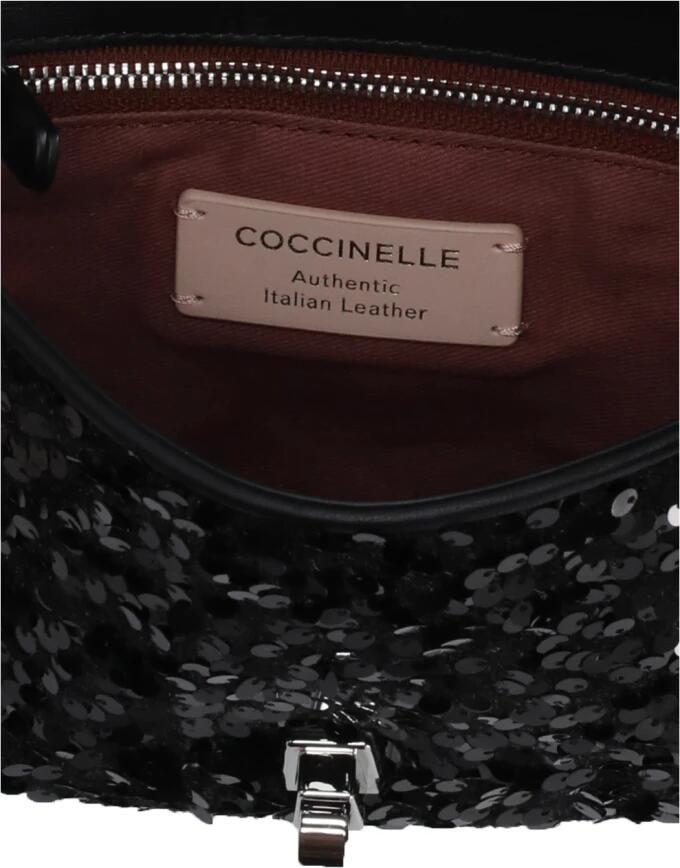 Coccinelle Hobo bags Black Leather "Magie" Shoulder Bag in zwart - Foto 2