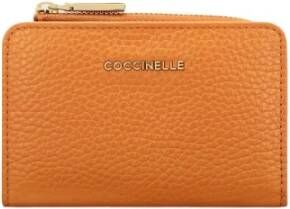 Coccinelle Compacte Kaarthouder Oranje Dames