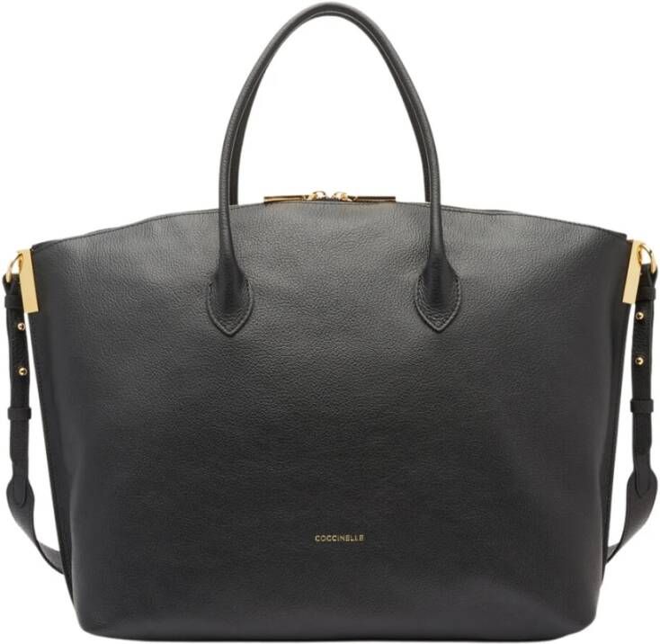 Coccinelle Zwarte Schoudertas Estelle