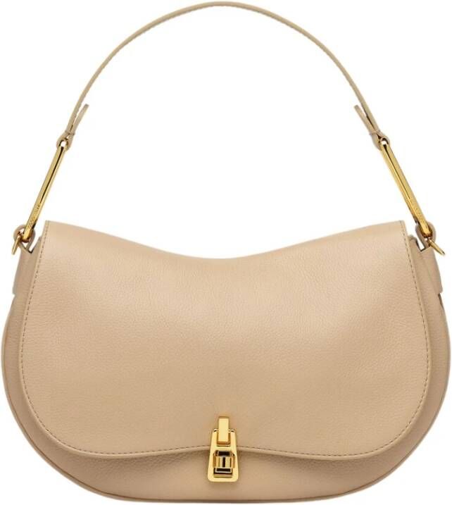 Coccinelle Magie Medium Tas Eigentijdse Vrouwelijke Stijl Beige Dames