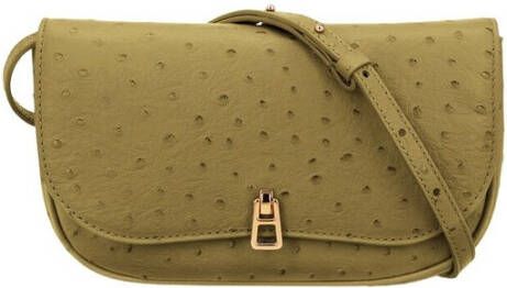 Coccinelle Crossbody bags Magie Ostrich in bruin