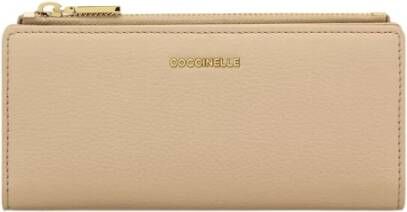 Coccinelle Portemonnee kaarthouder Beige Dames