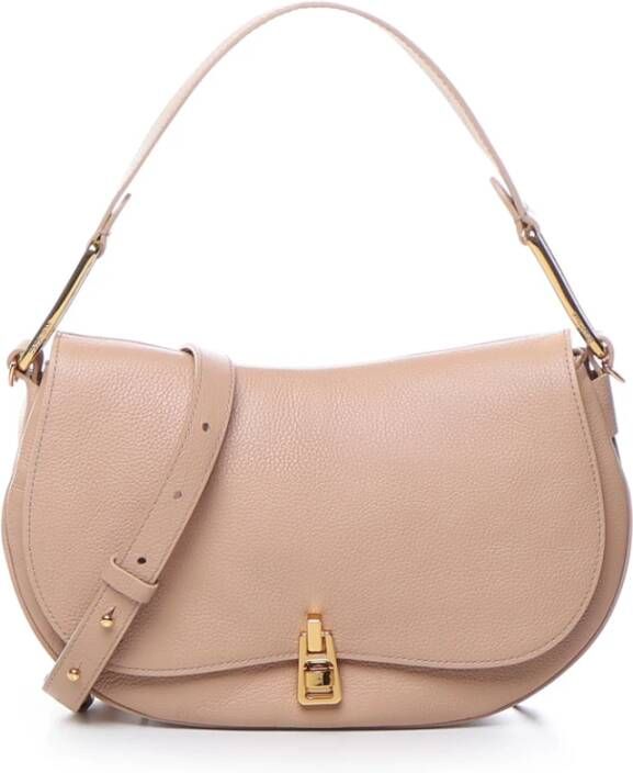 Coccinelle Magie Medium Tas Eigentijdse Vrouwelijke Stijl Beige Dames