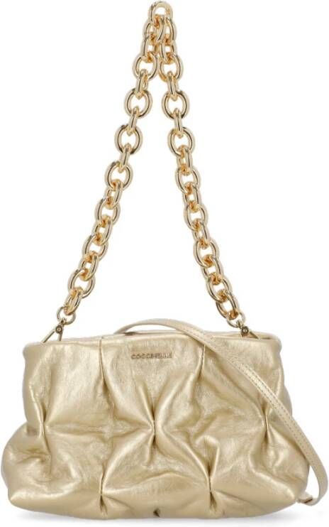 Coccinelle Shoulder Bags Geel Dames